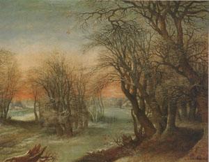 Denys Van Alsloot Winter Landscape (mk05)